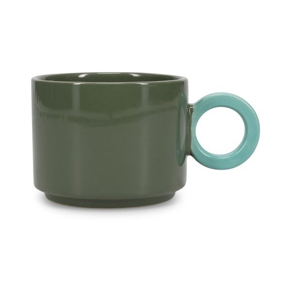 Roheline keraamiline kruus 280 ml Lou - ONA
