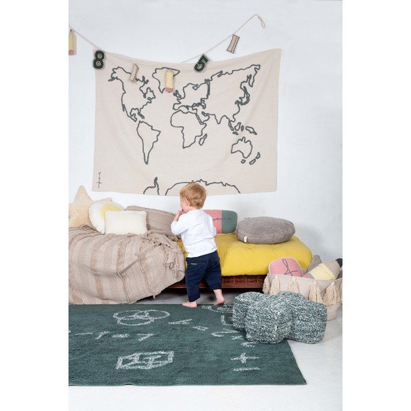 Seinakaart 160x120 cm Canvas Map - Lorena Canals-image-3