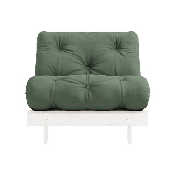 Variabilní křeslo Karup Design Roots White/Olive Green-image-1