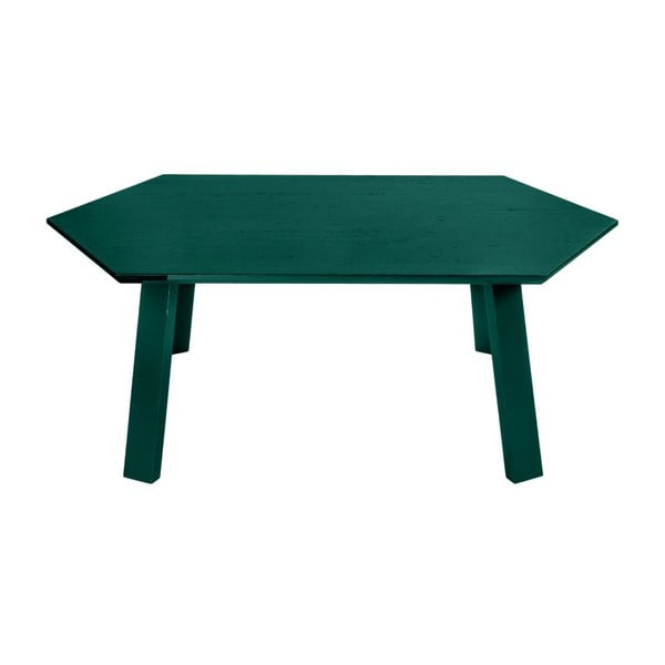 Konferenční stolek Hexagon Green, 105x37x61 cm