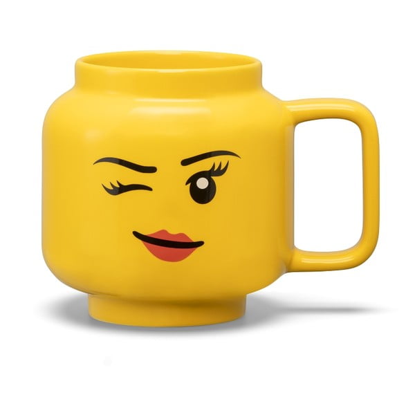 Kollane keraamiline beebimokk 530 ml Head - LEGO®