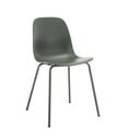 Roheline plastist söögitool Whitby - Unique Furniture