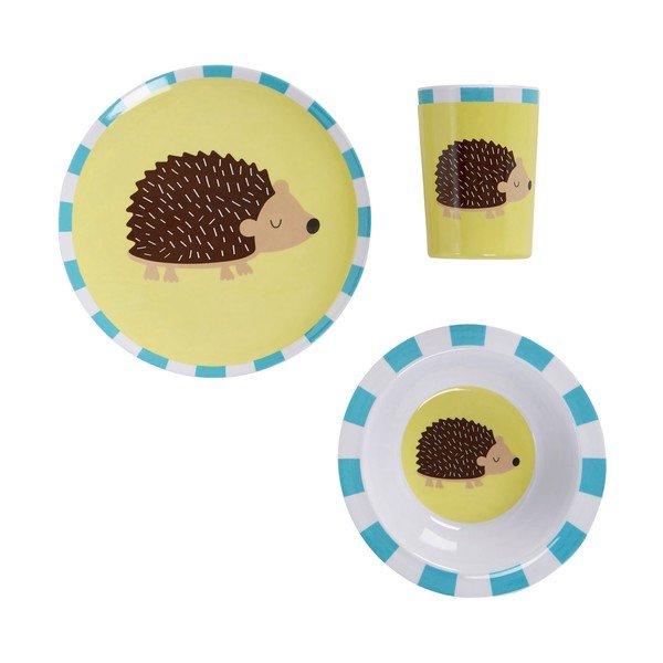 3dílný jídelní set pro děti s motivem ježka Premier Housewares-image-3