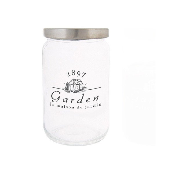Sada 2 skleněných dóz Esschert Design Garden, 500 ml-image-1