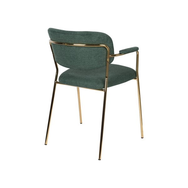 Tumerohelised söögitoolid 2tk komplektis Jolien - White Label-image-4