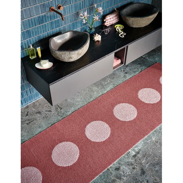 Helepunane sise/välisvaip 70x280 cm Vera Pop Blush – Pappelina-image-4