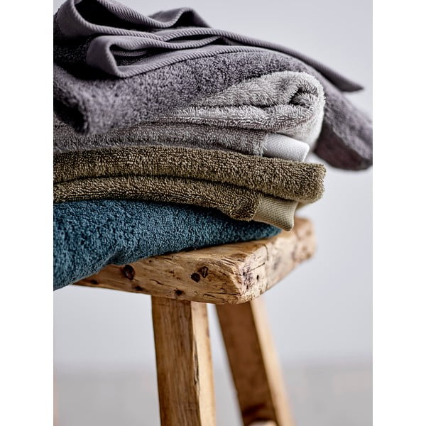 Oliivroheline froteerätik orgaanilisest puuvillast, 100 x 50 cm Comfort Organic - Södahl-image-2