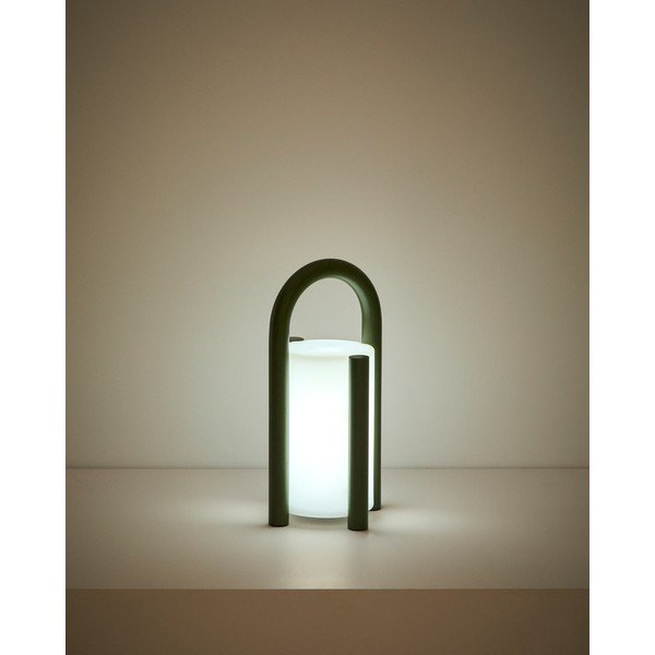 Kaasaskantav LED-välislamp USB-ga ø 14 cm Leros - Kave Home-image-4