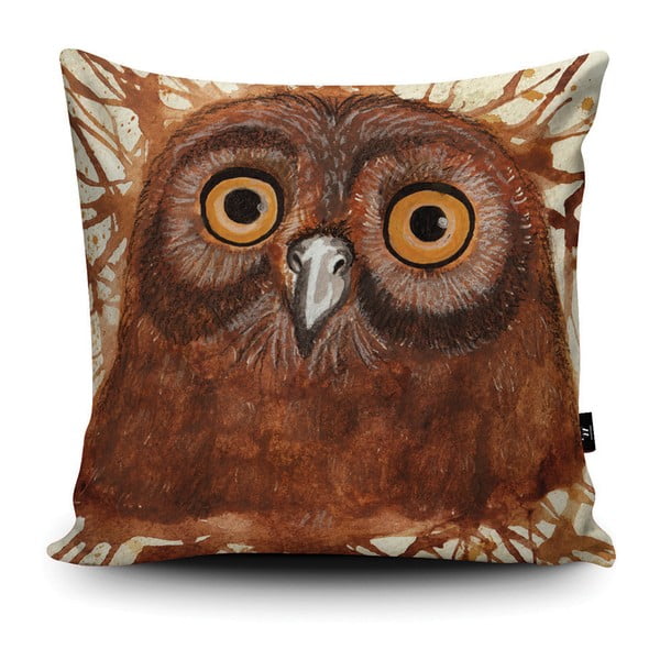 Polštář Wraptious Splatter Owl