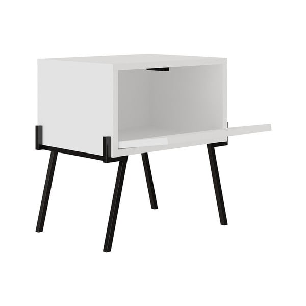 Valge öökapp Naive - Kalune Design-image-2