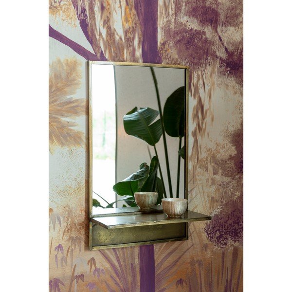Seinapeegel riiuliga 37x61 cm Feyza - White Label-image-3