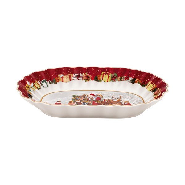 Jõulumotiividega portselanist serveerimistaldrik Villeroy & Boch, 30 x 19,8 cm - Villeroy&Boch-image-2