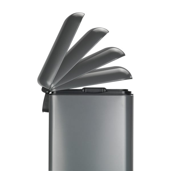 Terasest pedaaliga prügikast, 30 l - Wenko-image-3