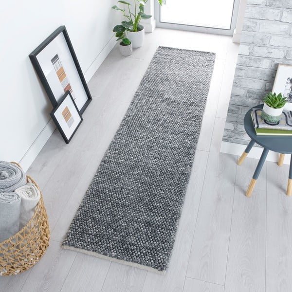 Tumehall villaseguga koridorivaip 60x230 cm Minerals - Flair Rugs-image-1