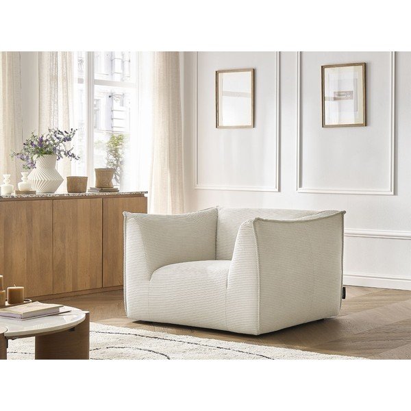 Beež kordvoodi tugitool Giorgia - Bobochic Paris-image-1