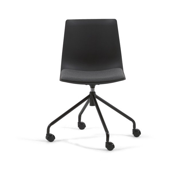 Must kontoritool Ralfi - Kave Home-image-2
