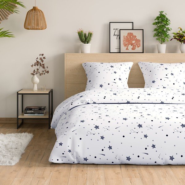 Puuvillane voodipesu kaheinimesevoodile , 200 x 220 cm Averi Constellation - AmeliaHome-image-4