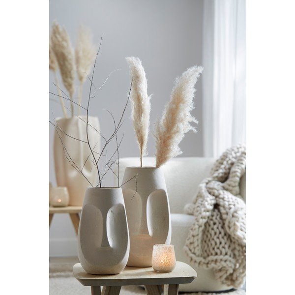 Valge vaas Face - Light & Living-image-1