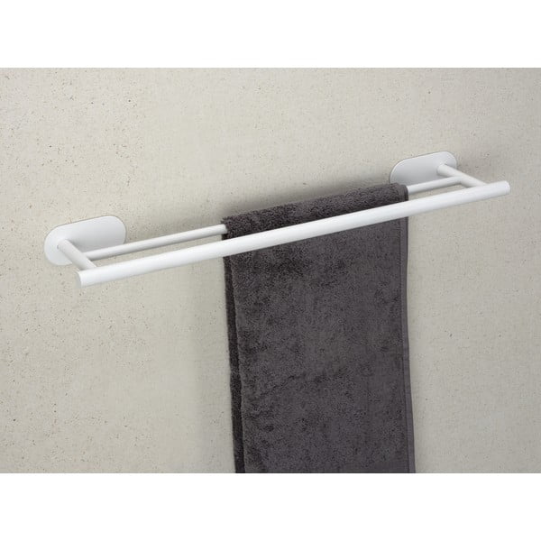 Valge isekandev roostevabast terasest rätikuhoidja Orea Duo - Wenko-image-1