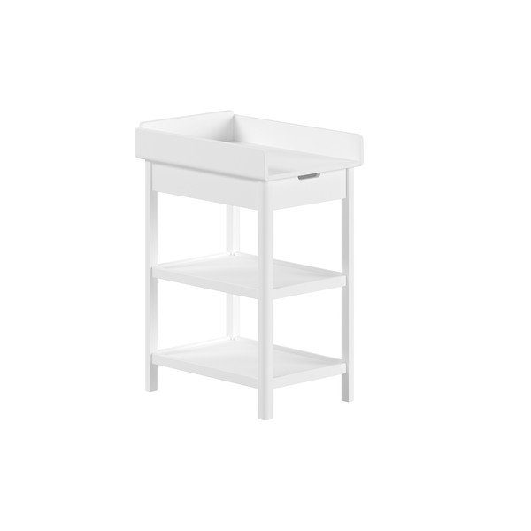 Valge pöögipuidust mähkimislaud Forrest - Vipack-image-2