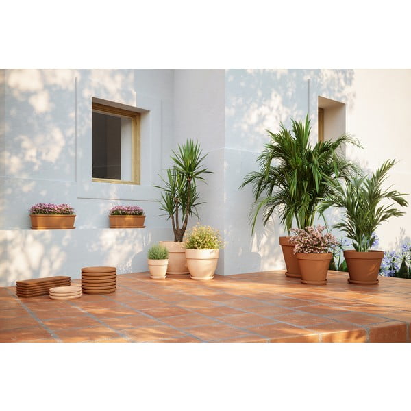 Lillekasti alus terrakotta 52 cm – Artevasi-image-2