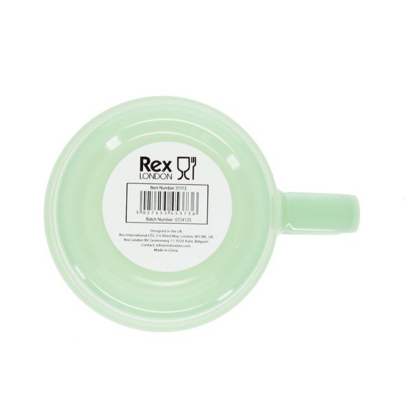Mentoolivärvi klaasist kruus 280 ml - Rex London-image-4