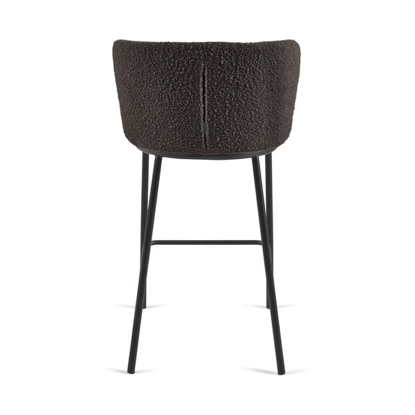 Must baaritool (istme kõrgus 65 cm) Ciselia - Kave Home-image-3