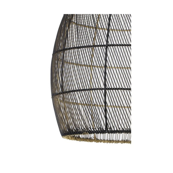 Must-kuldne rippvalgusti  ø 40 cm Meya - Light & Living-image-4