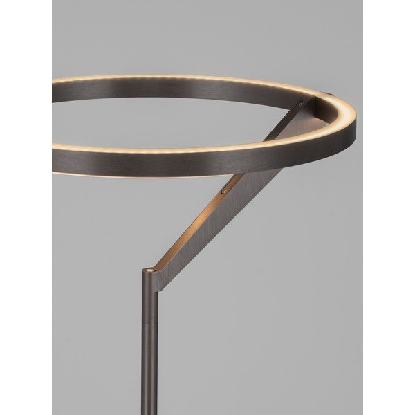 Alumiiniumist hämardatav LED-põrandalamp hõbedases värvitoonis (kõrgus 168 cm) Tilia - Nova Luce-image-3