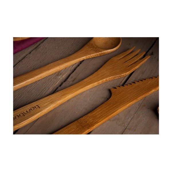 3-osaline söögiriistade komplekt Panforte - Bambum-image-2