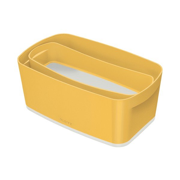 Kollane plastikust korraldaja kirjatarvete jaoks MyBox - Leitz-image-3