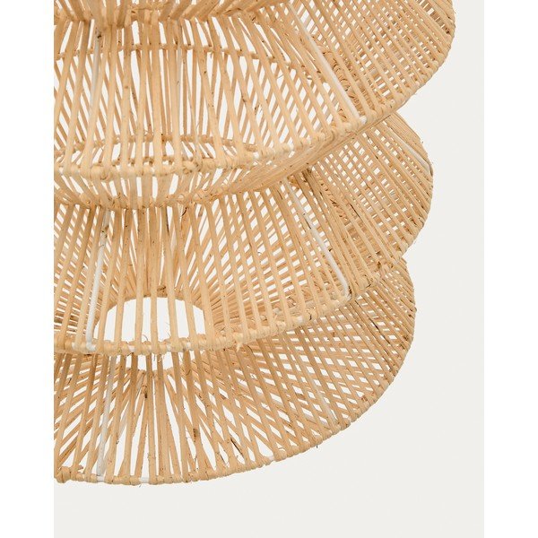 Rotangist varjuga ripplamp Dakit - Kave Home-image-4