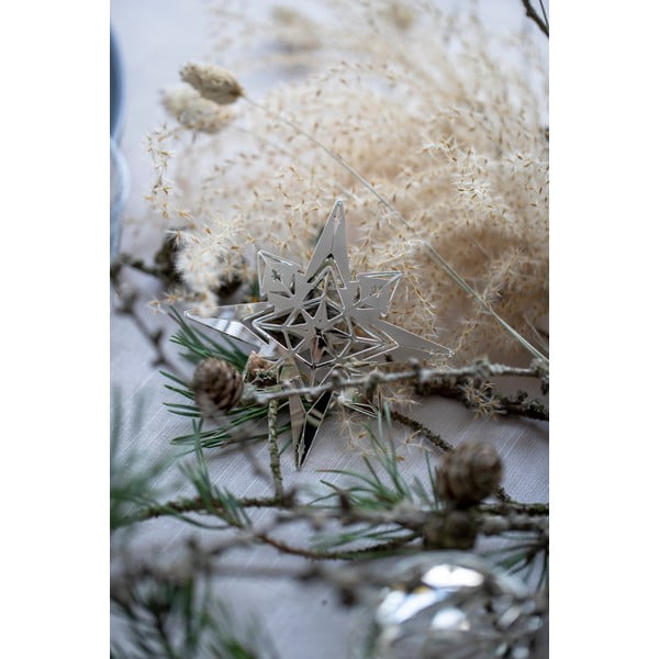 Hõbedast rippuv jõulukaunistus Christmas Angel - Kähler Design-image-1