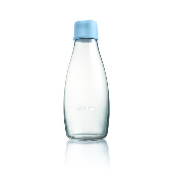 Helesinine klaaspudel, 500 ml - ReTap