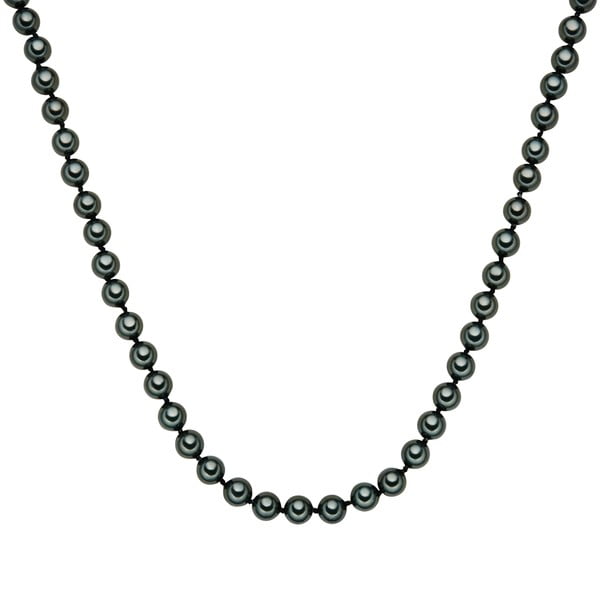 Perlový náhrdelník Muschel, zelené perly 8 mm, délka 50 cm