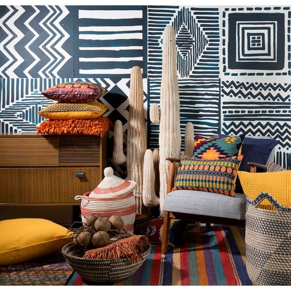 Polštář Dutch Décor Jawa, 70x70 cm, hořčicový-image-3