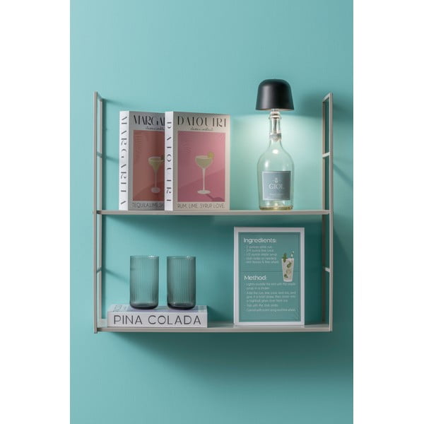 Valge-oranž dekoratiivne papist hoiukarp 18x4x25 cm Margarita - PT LIVING-image-3