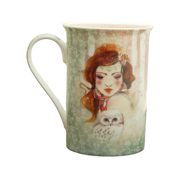 Porcelánový hrnek Santoro London Willow Mademoiselle Snow-image-2