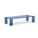 Sinine klaasist diivanilaud 60x140 cm Adularia - Kave Home