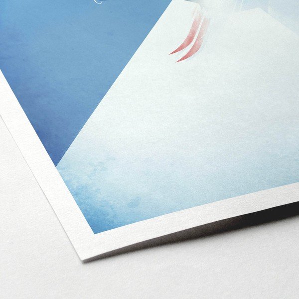 Plakat , A3 Ski France - Travelposter-image-2