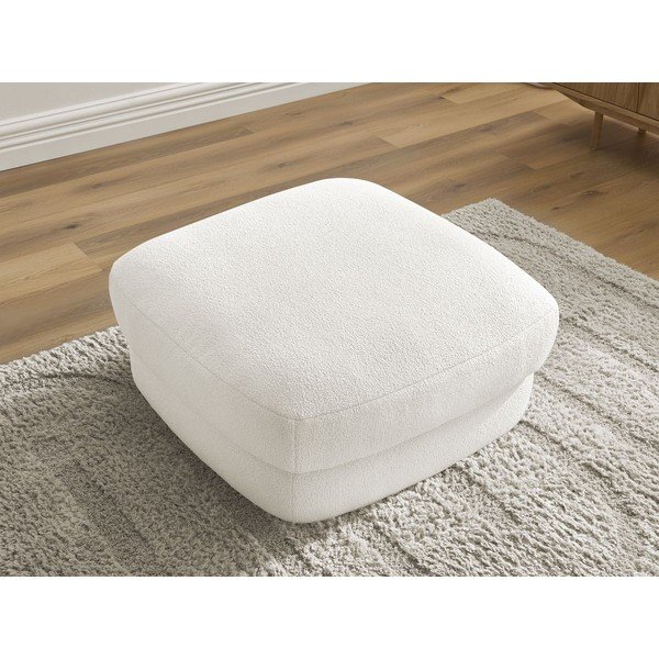 Valge bukleekangast tumba Leonore - Bobochic Paris-image-4