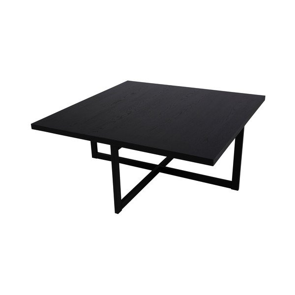 Must tammepuust kohvilaud , 100 x 100 cm Elliot - Canett-image-3