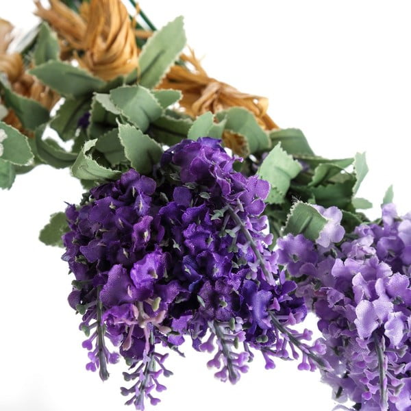 Kunstlilled 3tk komplektis (kõrgus 32 cm) Lavender Bouquet - Casa Selección-image-2
