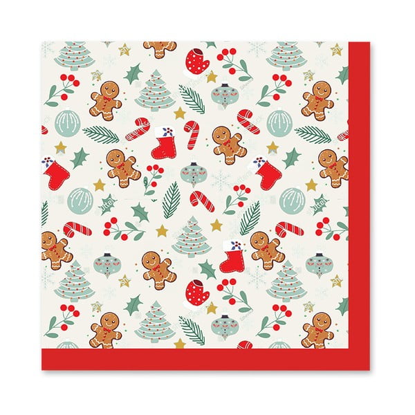 Salvrätikud komplektis 20 tk 33x33 cm Cookie - Homéa