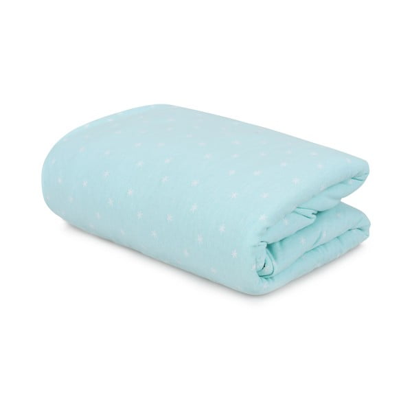 Türkiissinine puuvillane beebitekk 100x80 cm Sunny - Mijolnir-image-2