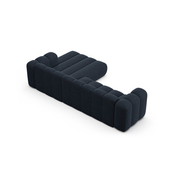 Tumesinine šenillist nurgadiivan (parem nurk) Lupine - Micadoni-image-3