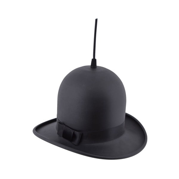 Černé závěsné svítidlo Homemania Decor Woman Hat, ⌀ 28 cm