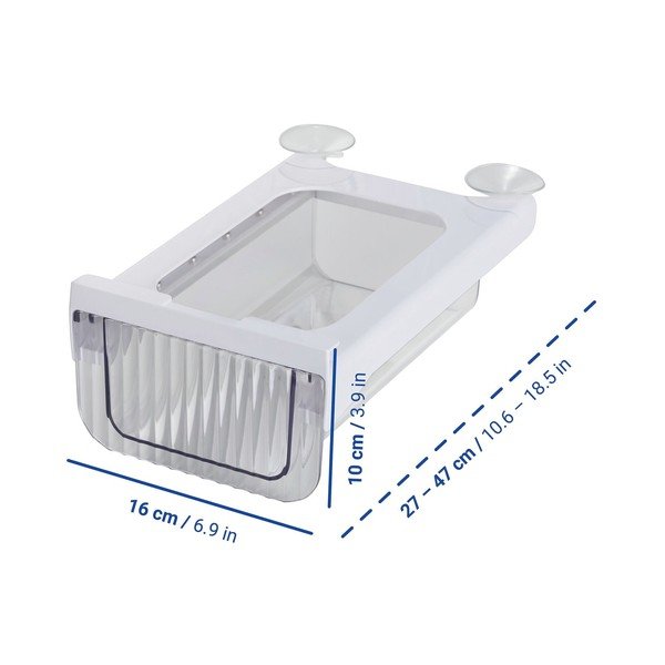Plastikust külmkapi korraldaja 27x16 cm Kira - Wenko-image-1