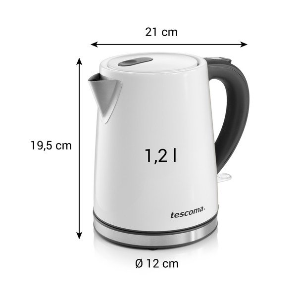 Valge veekeetja 1,2 l GrandChef - Tescoma-image-3