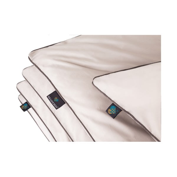 Helehall Egiptuse puuvillast tekikott 155x200 cm Perla – WeLoveBeds-image-2